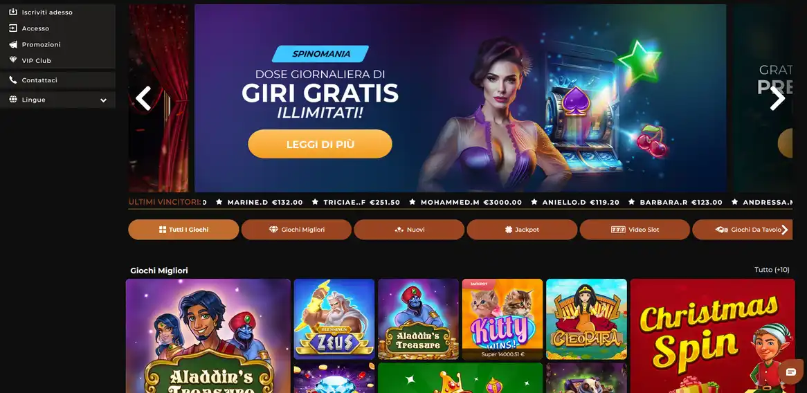Winorama login